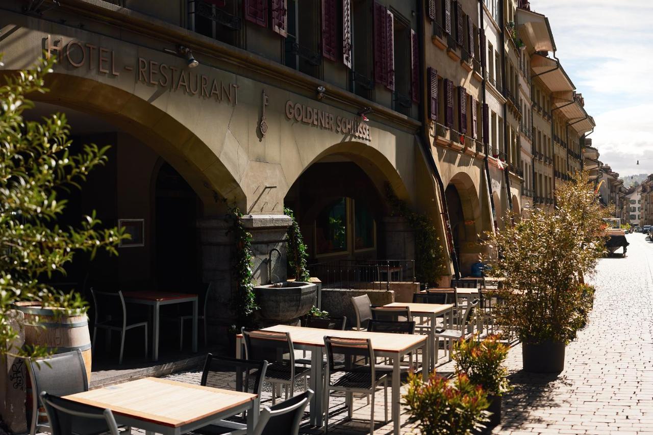 Goldener Schluessel Hotell Bern Exteriör bild